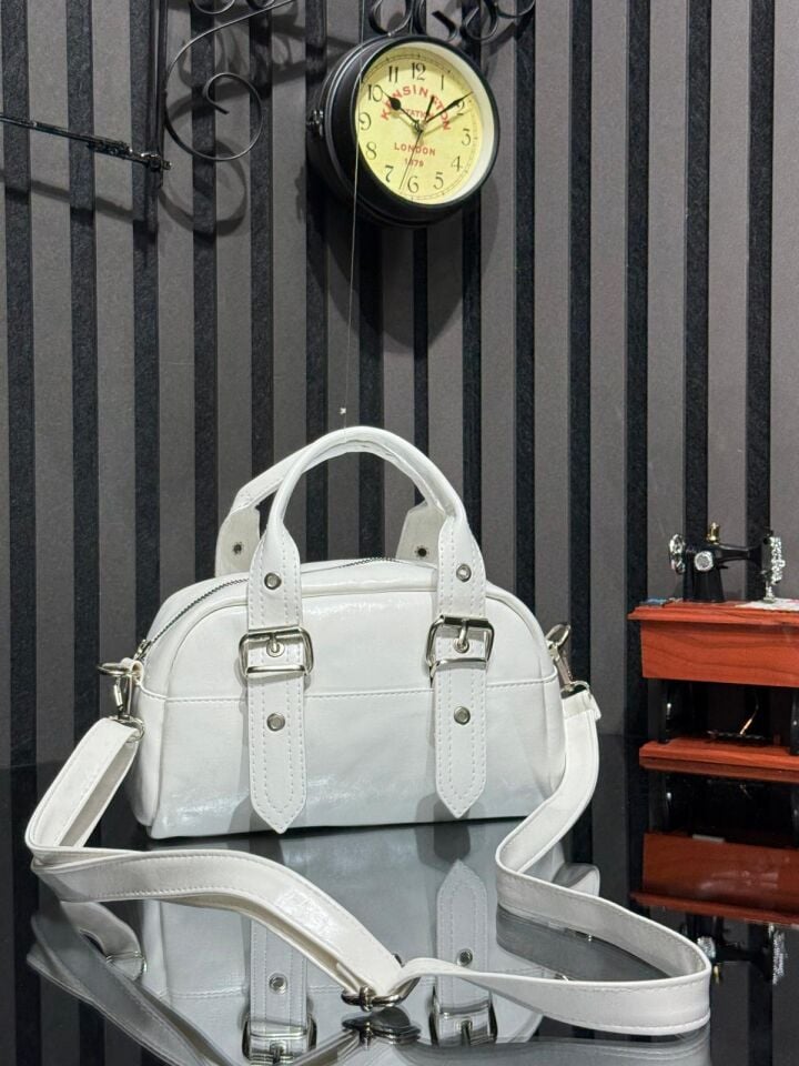 Bahwar Helen  Model Kadın Kol Çantası Beyaz
