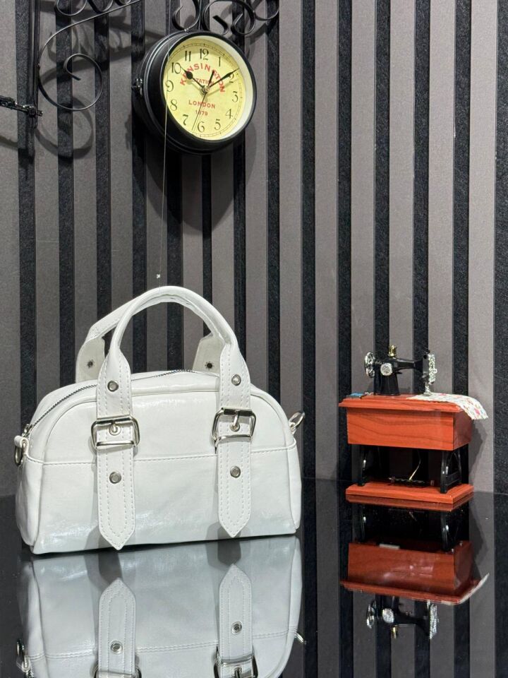 Bahwar Helen  Model Kadın Kol Çantası Beyaz