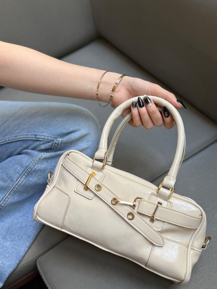 Bahwar Kemer Detaylı Çanta