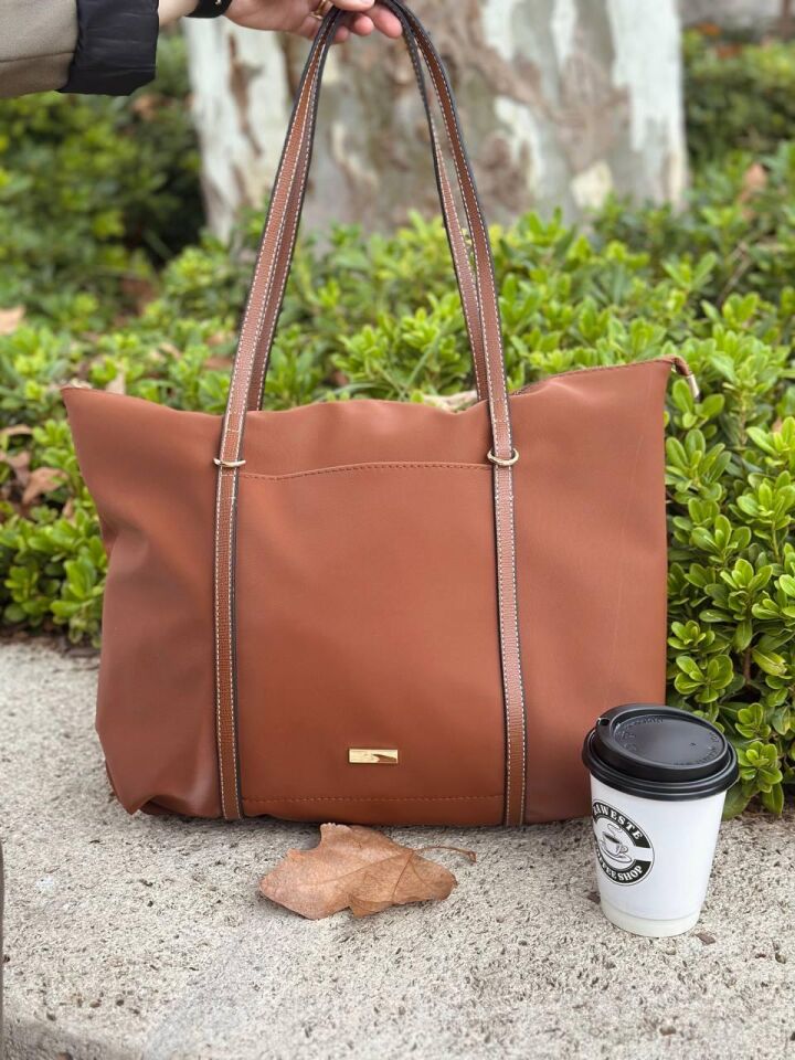 Bahwar Paraşüt Kumaş Büyük Boy Omuz ve Günlük Çantası