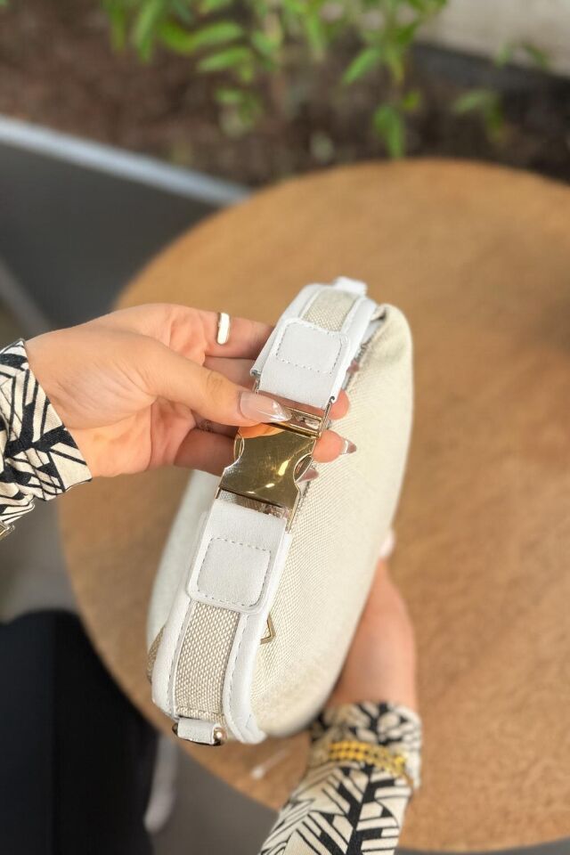 bahwar Gold Kilit Keten Kadın Çantası